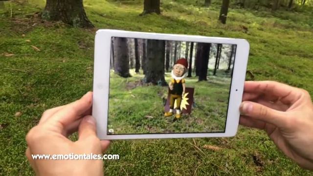 Дополненная реальность. Проект-визитка парка Рускеала