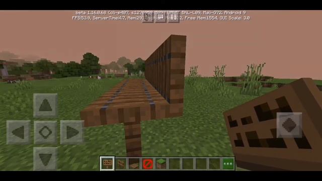 Как сделать скамейку? [ MineCraft Pocket Edition (PE) ]