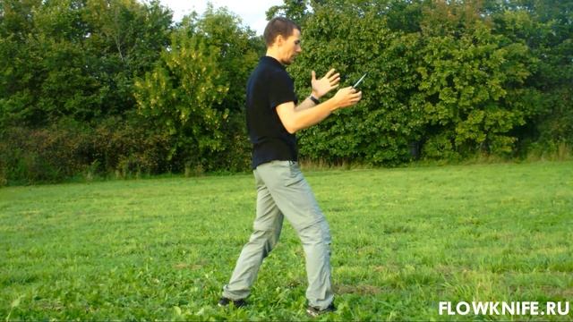 Выпад в ножевом бою/ножевом фехтовании. Knifefighting Lunge