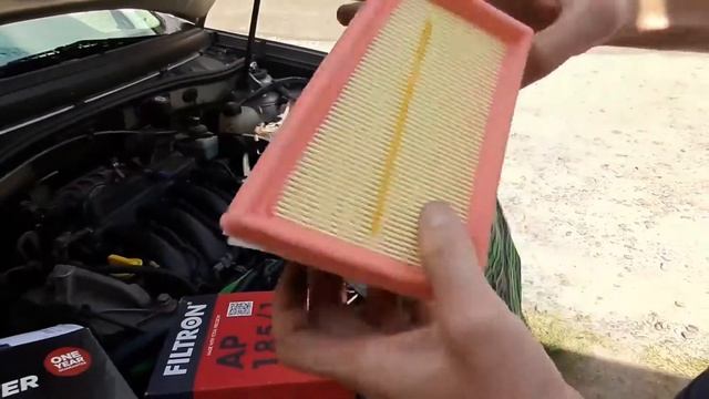 Замена фильтров Toyota и Renault