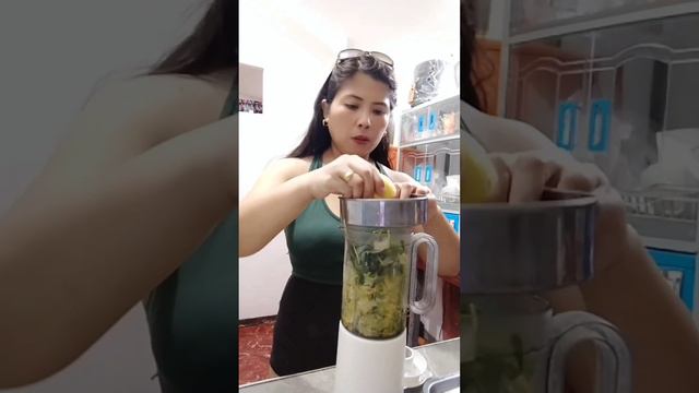 Celery Lettuce Ginger Spinach Milk Smoothie Detox Lose Weight 셀러리 상추 생강 시금치 우유 디톡스