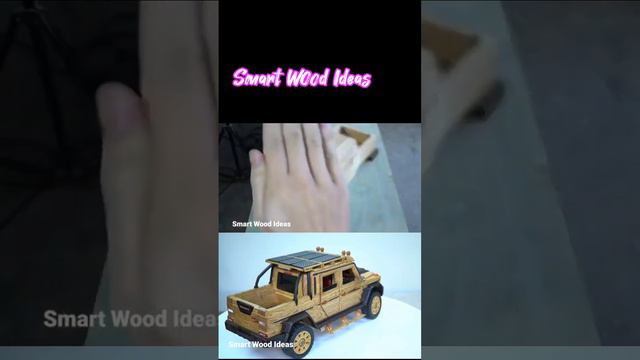 Wood Carving | 21 Days Build Miniature Mercedes G63 BRABUS 800 Adventure XLP |  Smart Wood Ideas