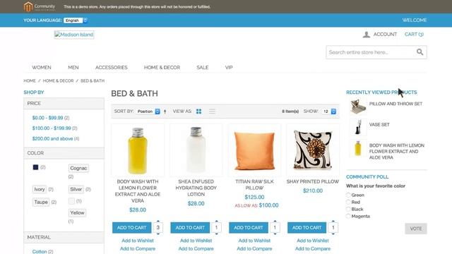 J2T Ajax Cart - Magento Extension - Qty Update