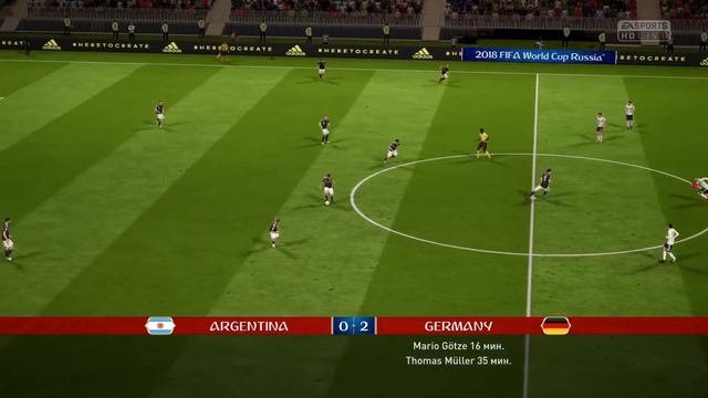 2018 FIFA WORLD CUP RUSSIA -Аргентина Vs Германия 1/2 (PS4)