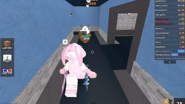 😯(мм2) но если я шериф =дарю годли (встретил летающею капибару)🤨