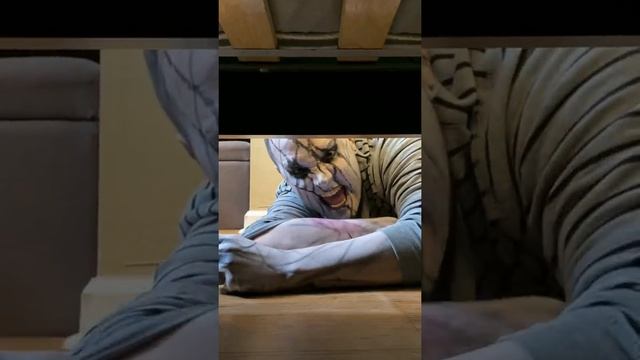 The monster BIT ME!!! ?