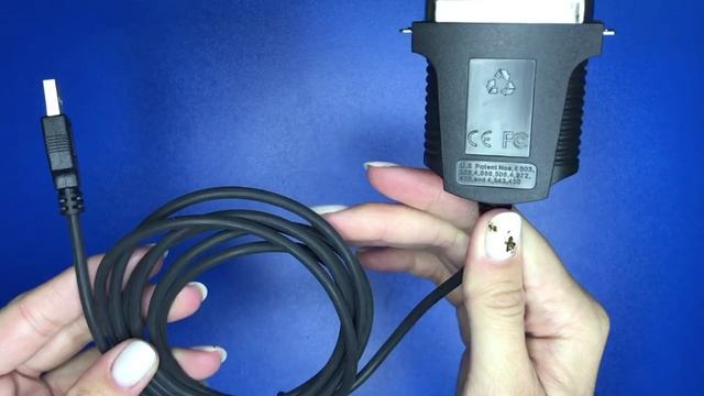 Кабель адаптер USB AM LPT 1.8 м .mp4