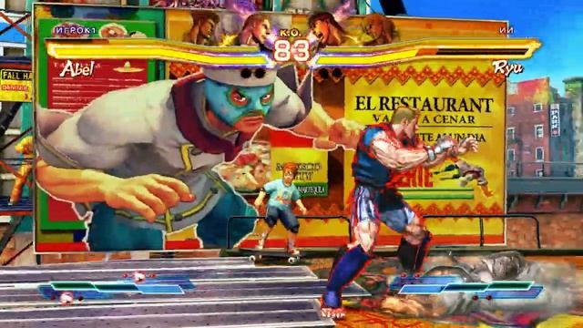Прохождение Игры Street Fighter X Tekken 1# часть,За Абела и его напарника.(ЛЁГКАЯ ПОБЕДА)