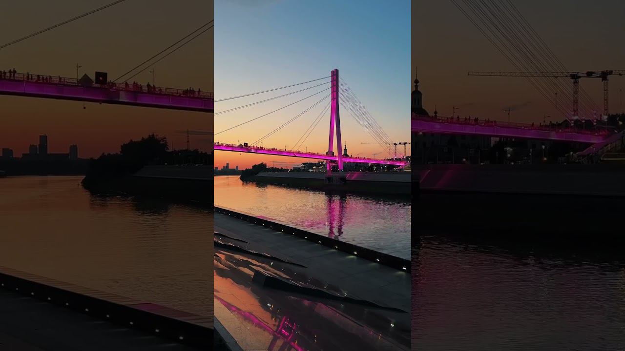 Вечер. Набережная. Тюмень