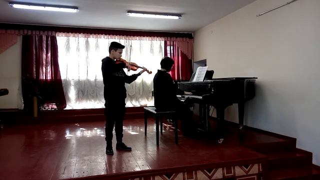 Владислав Підгорний. О. Кравчук - Гумореска, О. Рідінг, Концертіно Ре-мажор І ч.