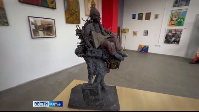 Из груд металлолома барнаульский скульптор создаёт произведения искусства