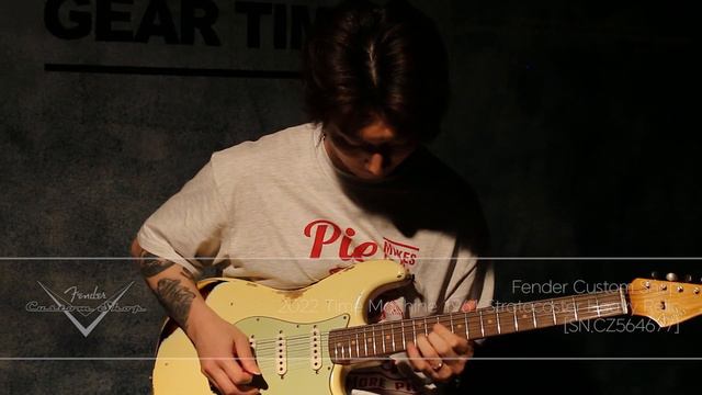 시연  Fender 2022 Time Machine 1961 Stratocaster Heavy Relic [SN.CZ564677]