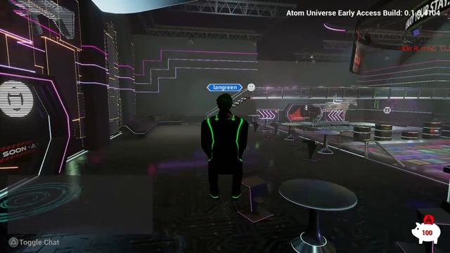 PS4 Atom Universe Early Access Seat Glitch