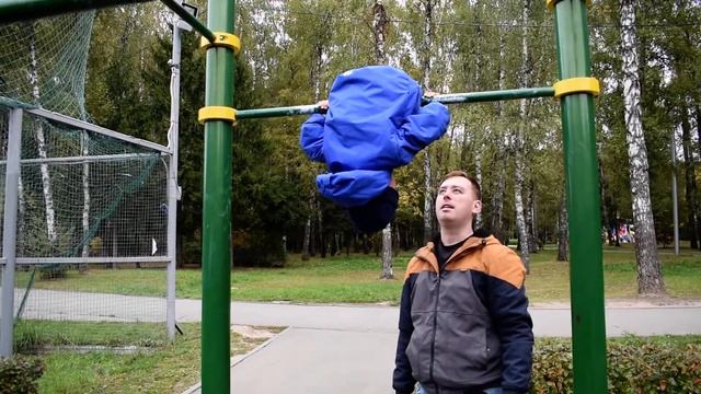 Кувырок Сына без поддержки!