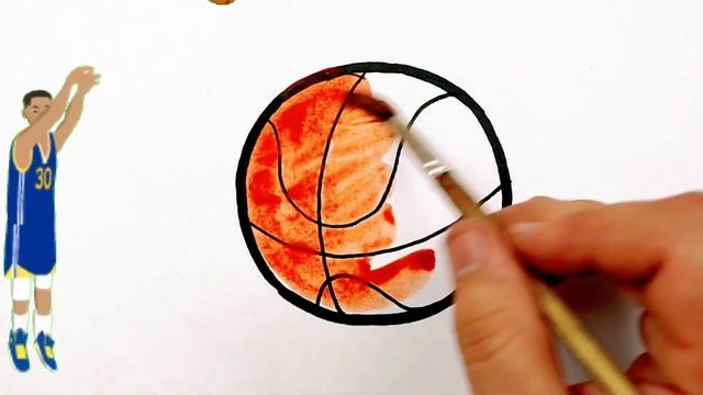 Drawing Ball For Kids / How To Draw/drawings For Children/ Как нарисовать футбольный мяч