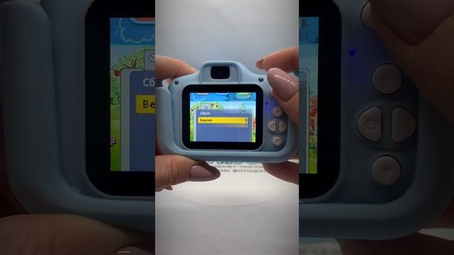 MiloCam / Детский цифровой фотоаппарат Монстрик с селфи камерой / Игрушка 3 в 1: фото, видео, игры.