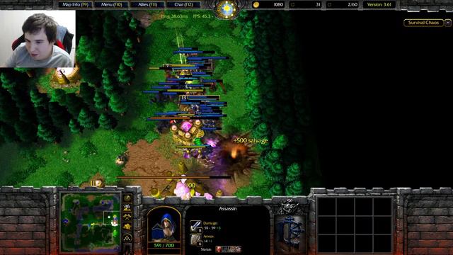 Warcraft 3: Reforged CZ/SK | #671 | Survival Chaos 3.61 - Draenei Vigilant