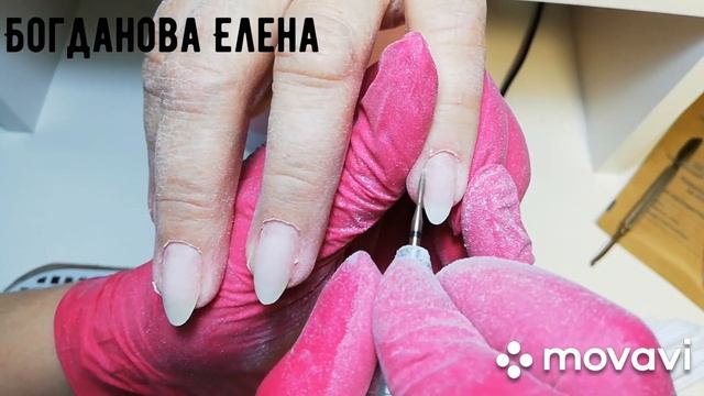 Коррекция ногтей / Аппаратный маникюр /Дизайн Фольга