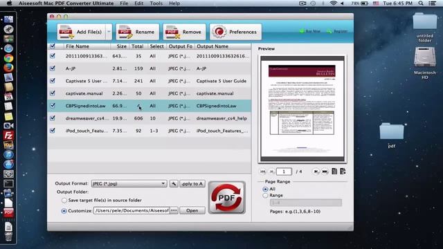 Mac PDF Converter - How To Converter PDF To Word/Excel/Image/JPEG/PNG On Mac