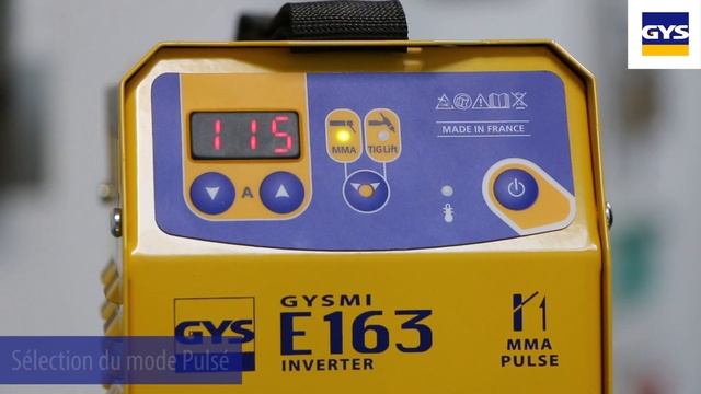 GYS - Tutoriel Sur Le Poste à Souder Gysmi E163