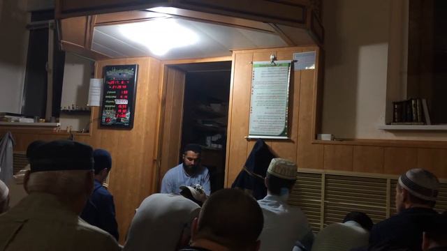 Имам с.Бабаюрт Муслим-гьажи. Таравих намазы. 04.06.2017г.