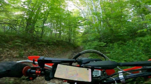 Honda XR650R Creemore hill climb!