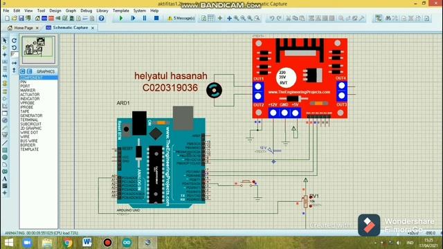 Praktikum 1 Menggerakkan Motor DC Dengan PWM