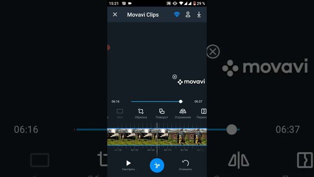 Как монтировать видео на телефоне