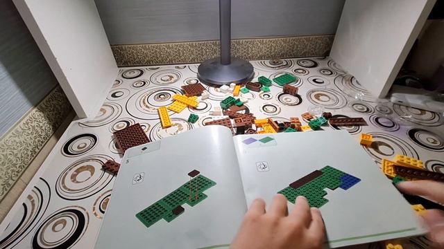 сборка Lego Minecraft