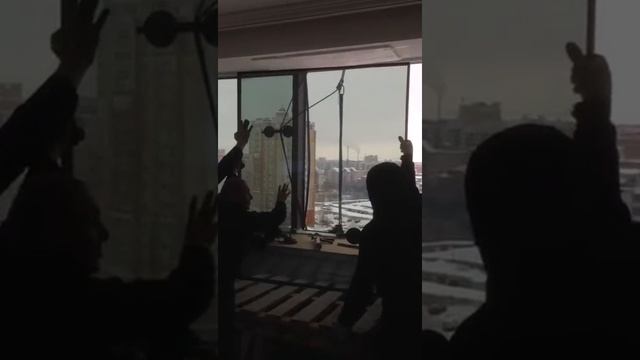 Подготовка и установка стеклопакета - Лазурные небеса, Казань