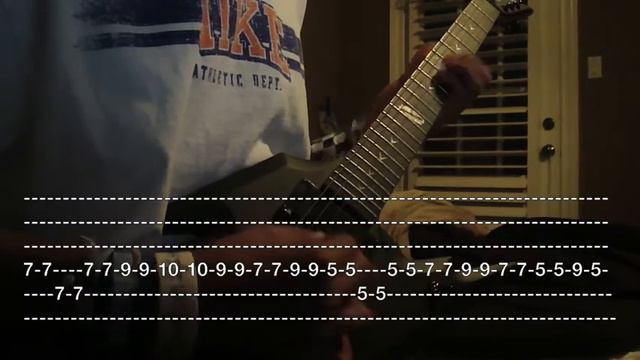 Fear Of The Dark Intro With Tab