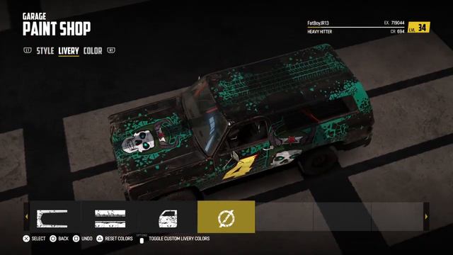 Wreckfest Muddigger Paint Job