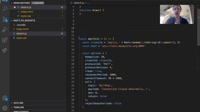 Hjemmeside Der Kommunikerer Over MQTT