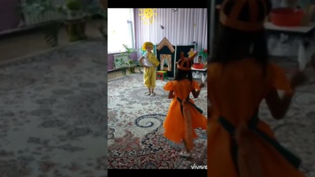 Колобок. #колобок #дети #узбекистан #ангрен #ташкент #детскийсад #сказка