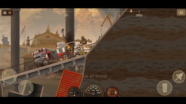 EARN TO DIE 2 - Gameplay Walkthrough Part 54 - New Zombie Car Game - (iOS, Android)