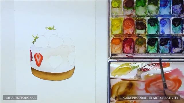 11 Клубничное пирожное часть 3