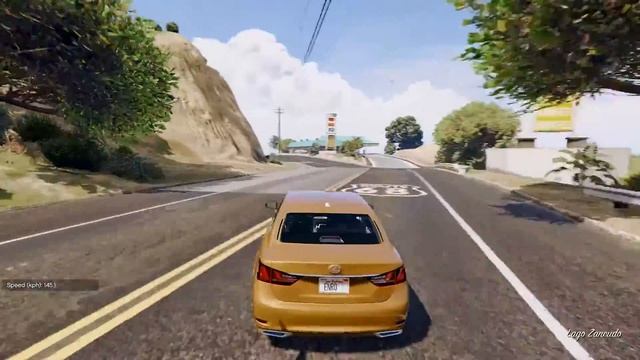 Lexus GS350 F Sport Series IV L10 '13 - GTA V _REVIEW