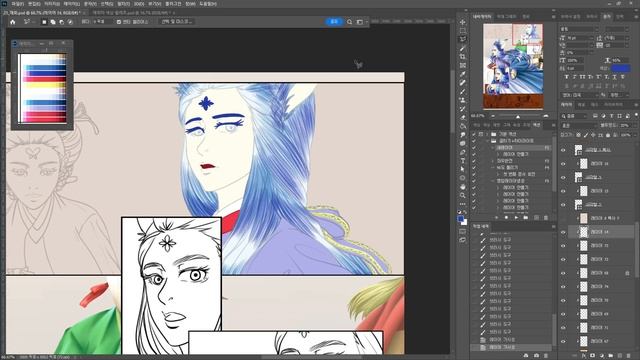 【Speed Painting/Photoshop】21 재회(Meet Again)