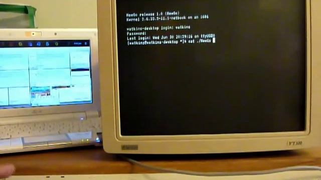 MeeGo: Zero To VT320 In Seventeen Seconds