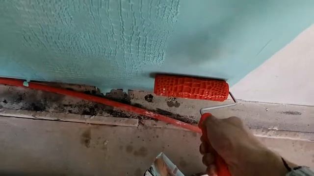 Финишная шпатлёвка - делаю декор кожа крокодила (рептилия) начало, первый этап