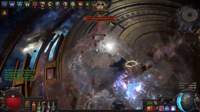 #poe #pathofexile #sanctum 3.20 COLD DOT  8.3M DPS RARE BUİLD