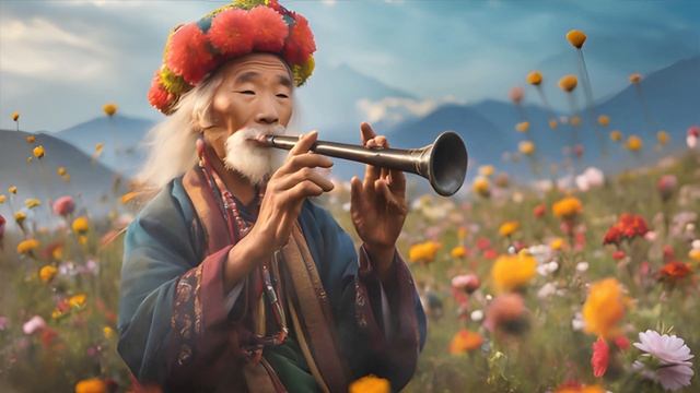 Tibetan Flute Music, Positive Energy, Cleanse Negative Energy, Healing Music, Meditation