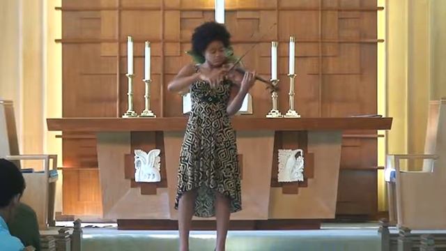 Lalo Symphony Espagnole - 3rd Movement - Justine Elliott