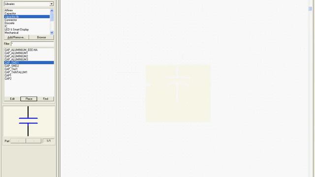 Protel Lib - The Secret Key Of Placing Component (maintain Default Designator).avi