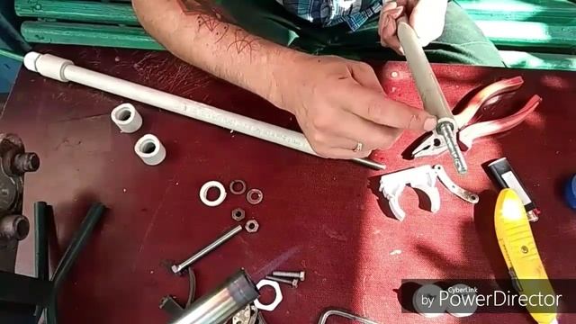 Подставка для спинингов из ПВХ своими руками