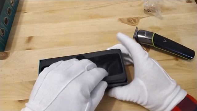 Триммер для стрижки бороды и окантовок VGR V-191 (распаковка)