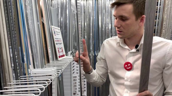 Алюминиевый  профиль ПТ-40  серебро/мат 2,7 м