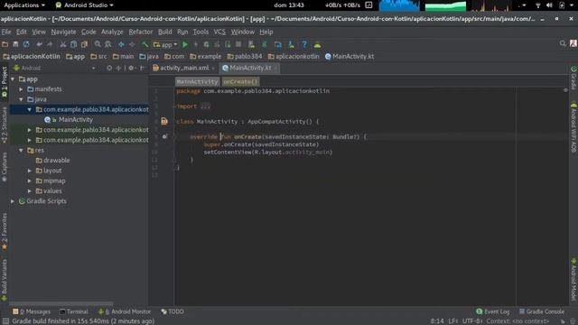 Usar Kotlin en Android Studio Version Estable 2.3.3