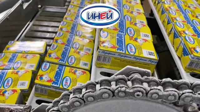 Процесс производства мороженого «Иней» ?