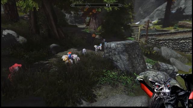 THE PONIES WON'T STOP EXPLODING!! Strange Skyrim Mods #2